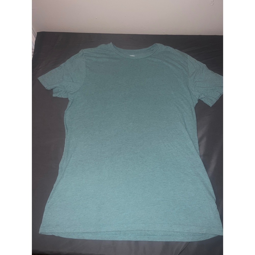 Old Navy Soft Washed‎ Crewneck T-Shirt Heathered Teal Green Mens Size Large Tall